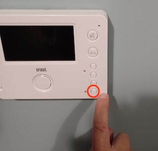 Boitier mural du visiophone